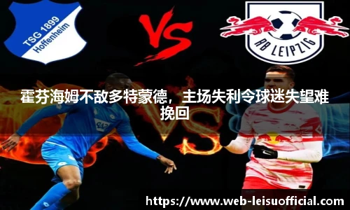 霍芬海姆不敌多特蒙德，主场失利令球迷失望难挽回